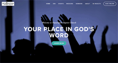 Desktop Screenshot of huntingtonbaptist.org